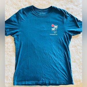 Teal Short Sleeve Women's Jazzercise Tee